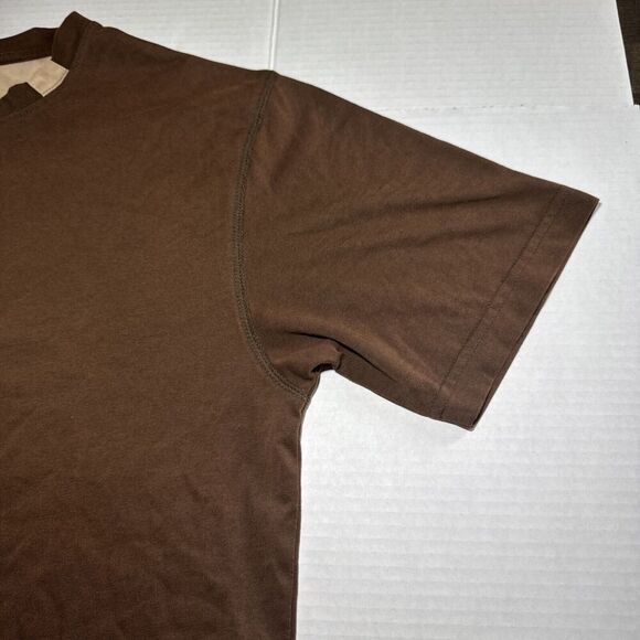 prAna T Shirt, Brown Size Small, Big Logo On The Back. - Picture 5 of 11